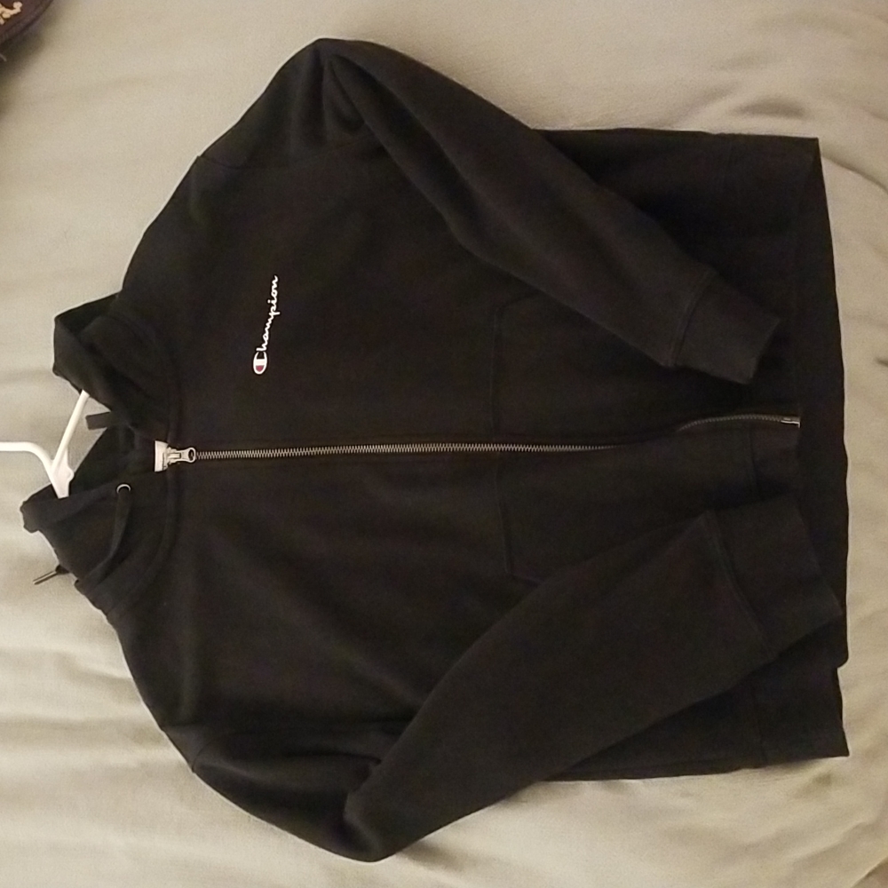 Large Champion zippered sweatshirt